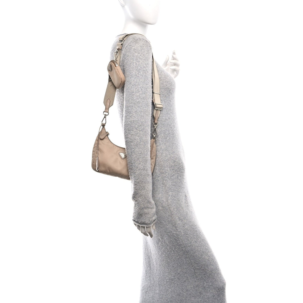 Nylon Re-Edition 2005 Shoulder Bag Cammeo