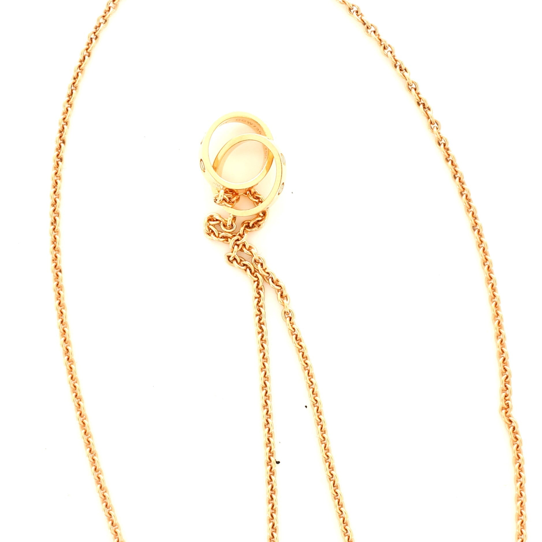 Love Necklace 18K Rose Gold
