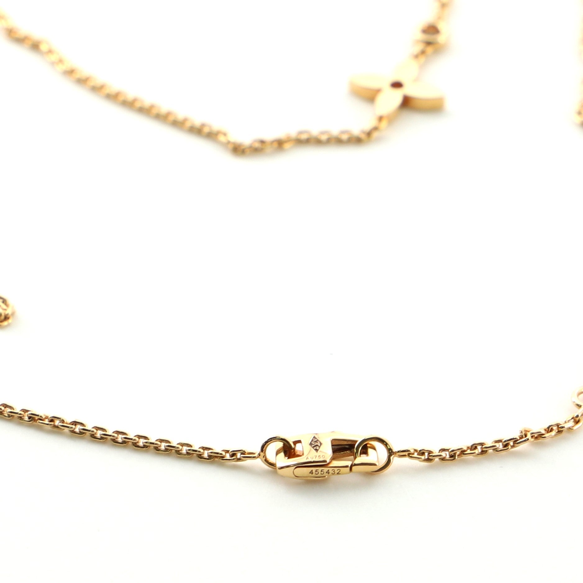 Idylle Blossom Diamond Pendant Necklace 18K Rose Gold