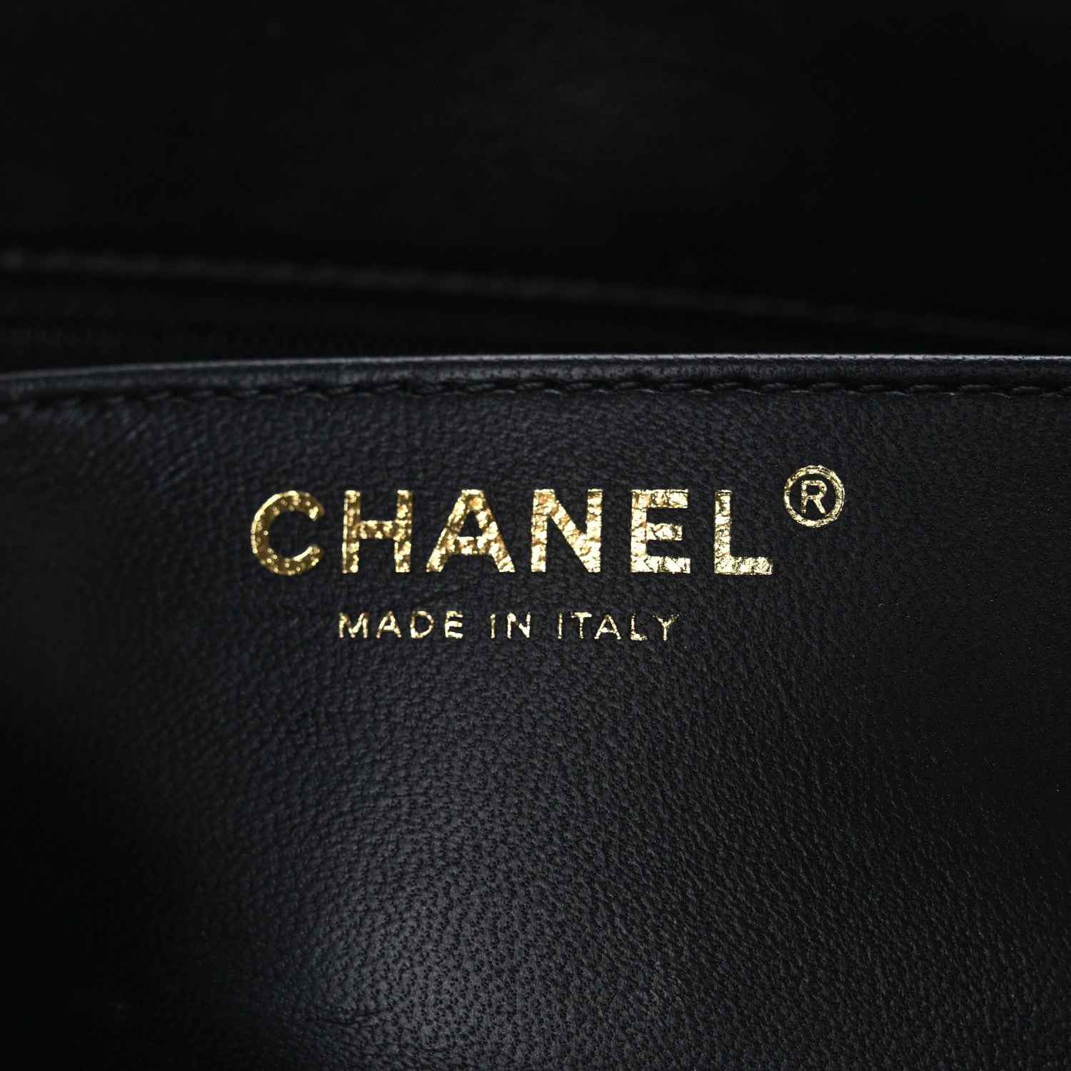 Lambskin Quilted Large Funky Town Flap Black