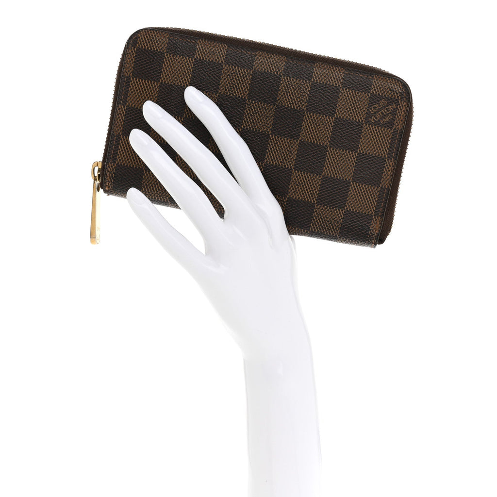 Damier Ebene Zippy Compact Wallet