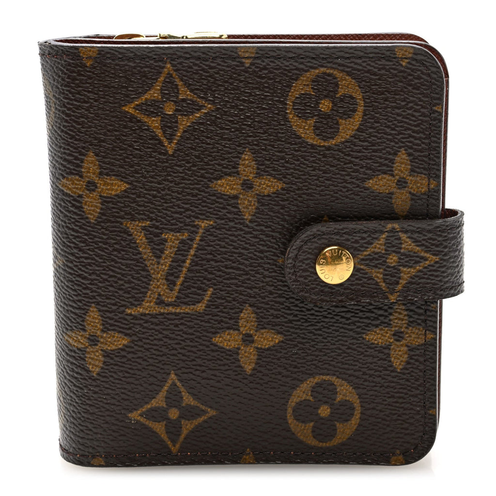 Monogram Compact Zippe Zipped Wallet