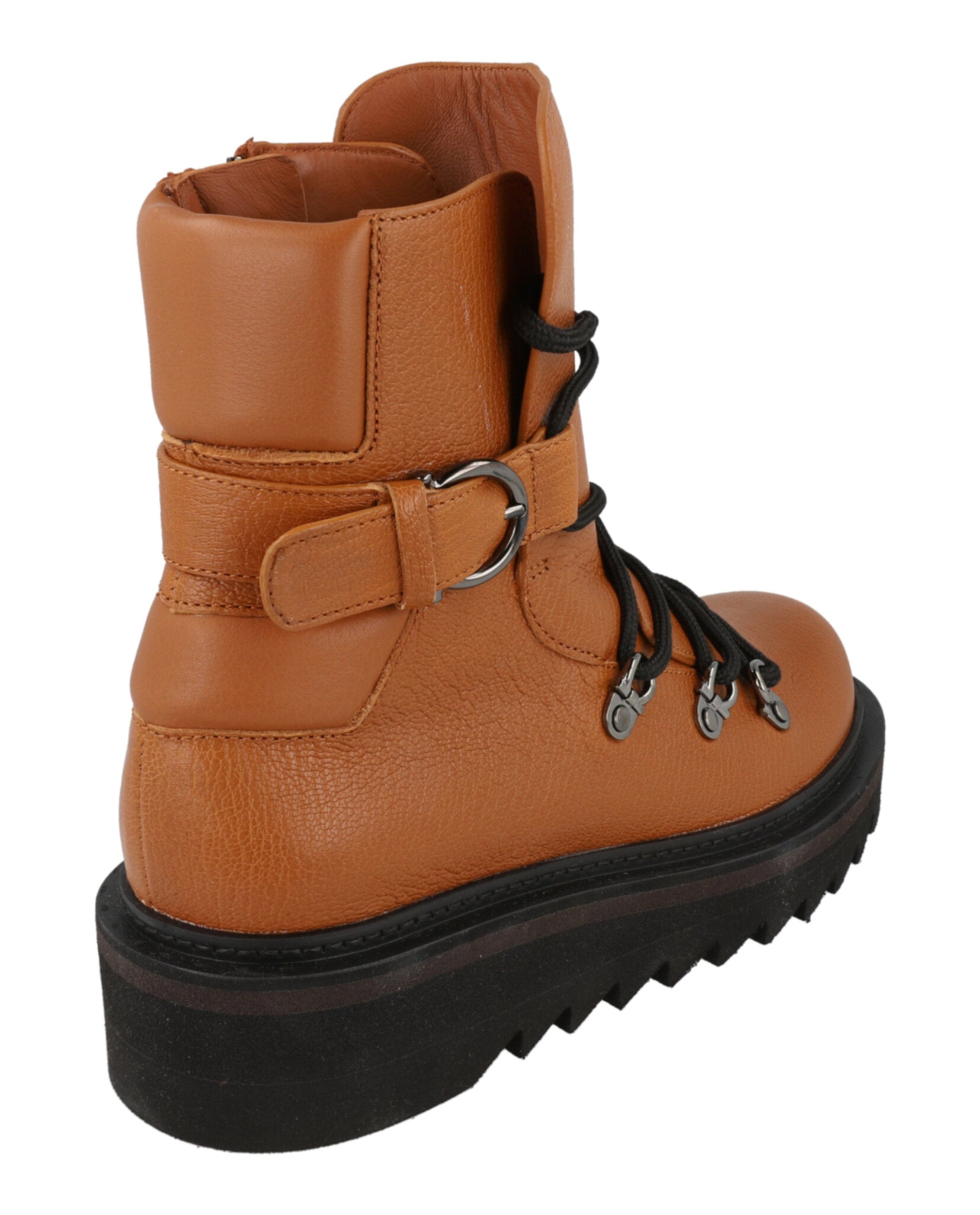 Elimo Lace-Up Leather Boots
