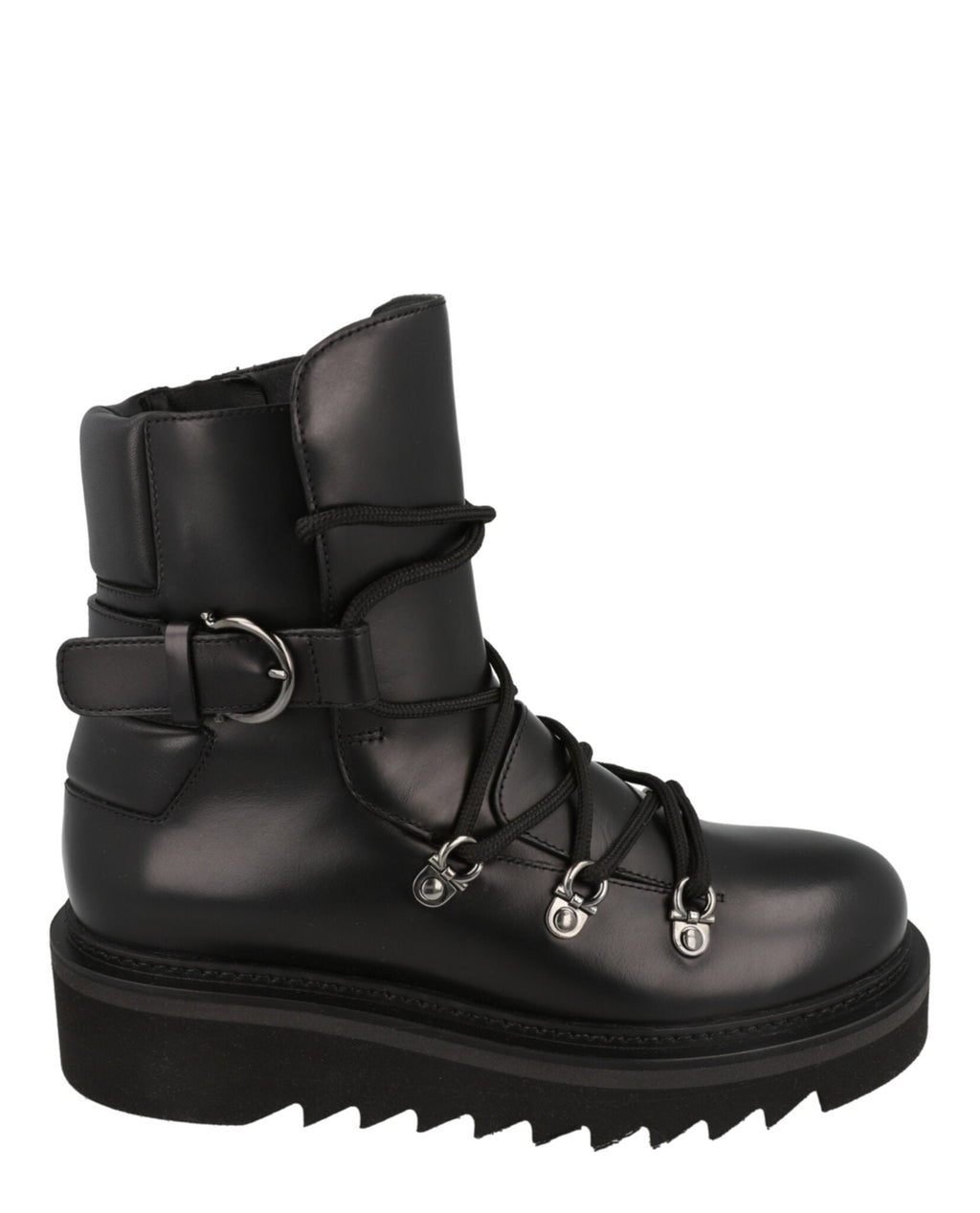 Elimo Lace-Up Leather Boots