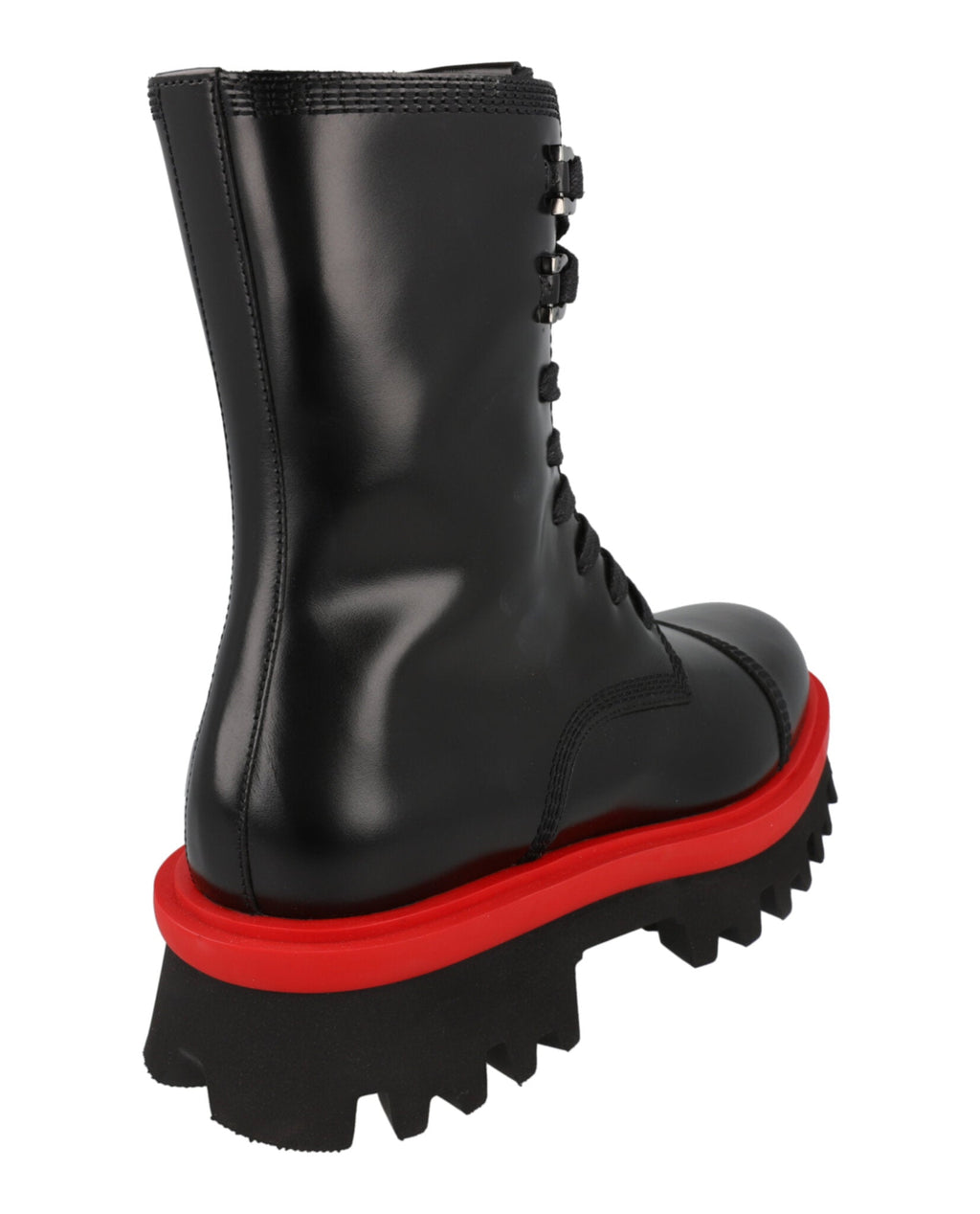 Kira Leather Combat Boots