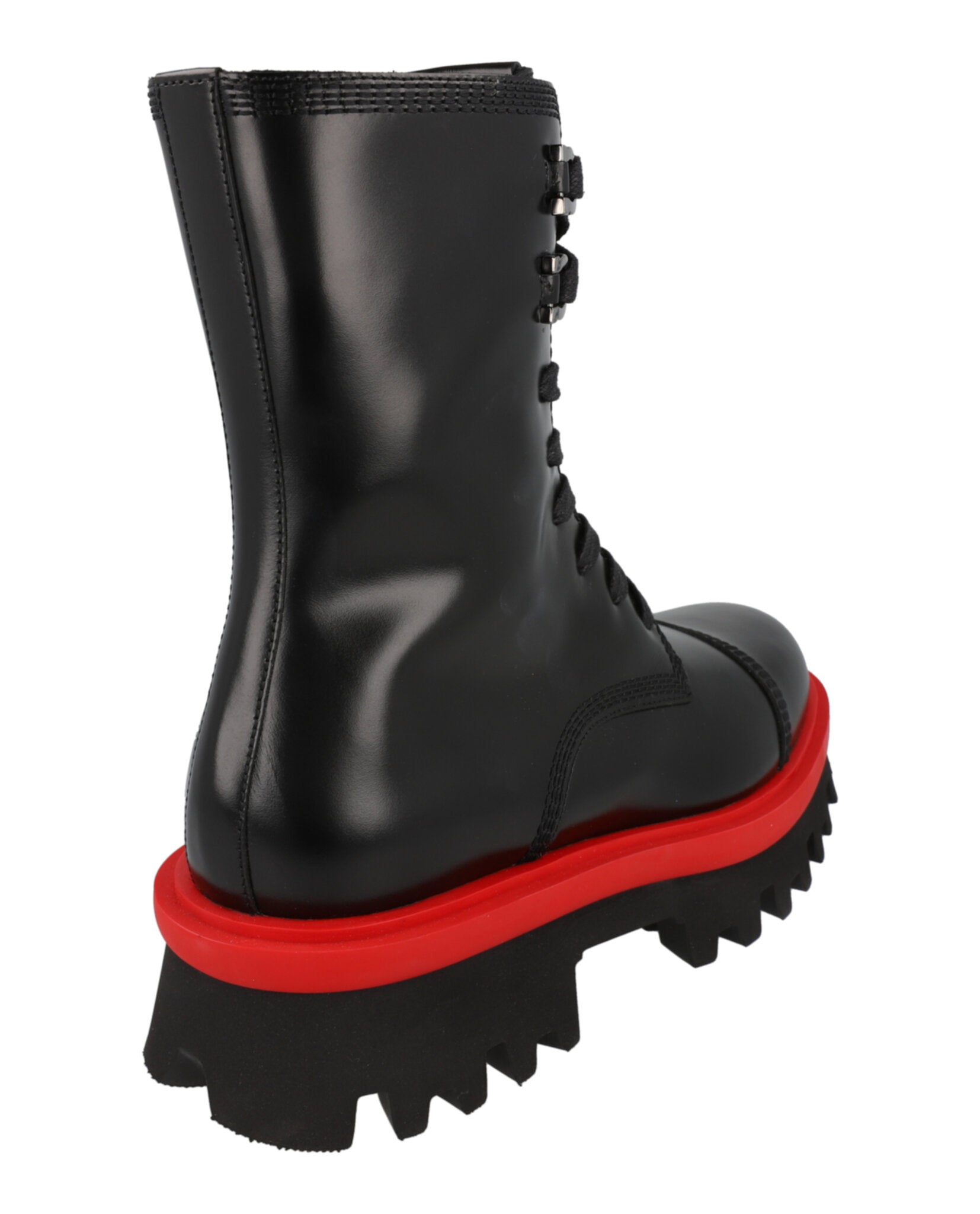 Kira Leather Combat Boots