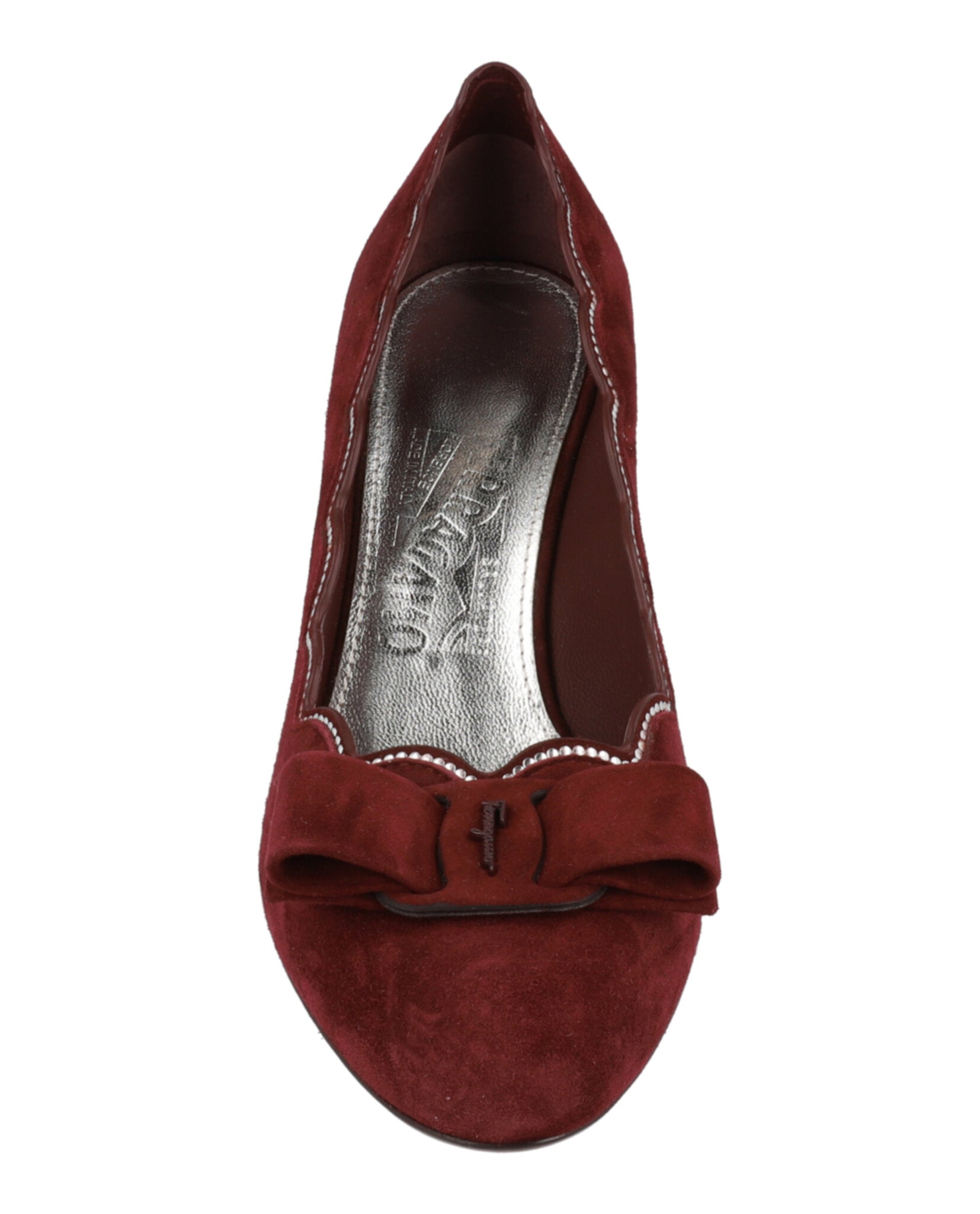 Carla Stud-Embellished Suede Pumps