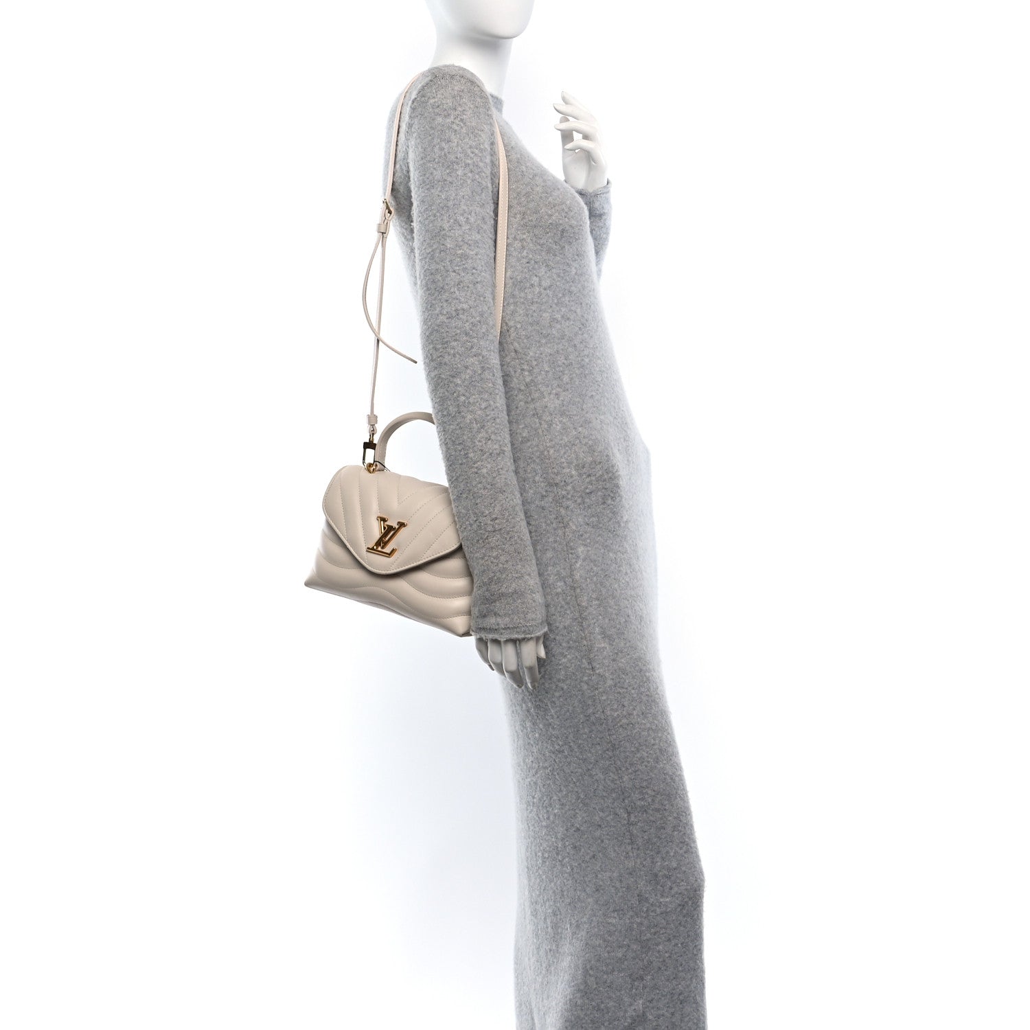 Calfskin Hold Me New Wave Ivory