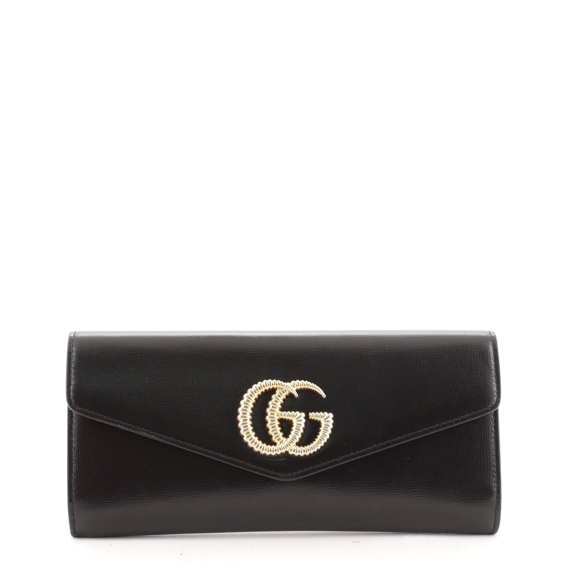 GG Broadway Envelope Clutch Leather