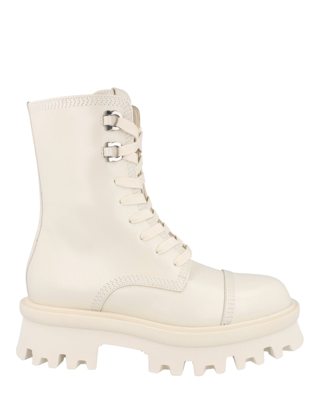 Kira Leather Combat Boots