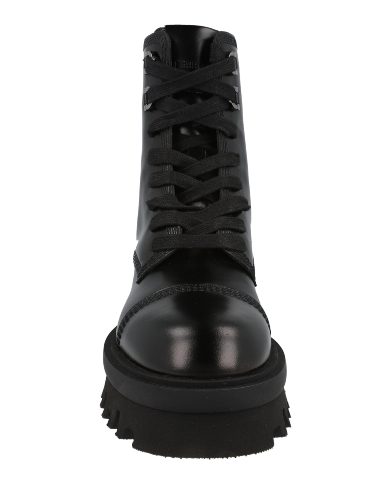 Kira Leather Combat Boots