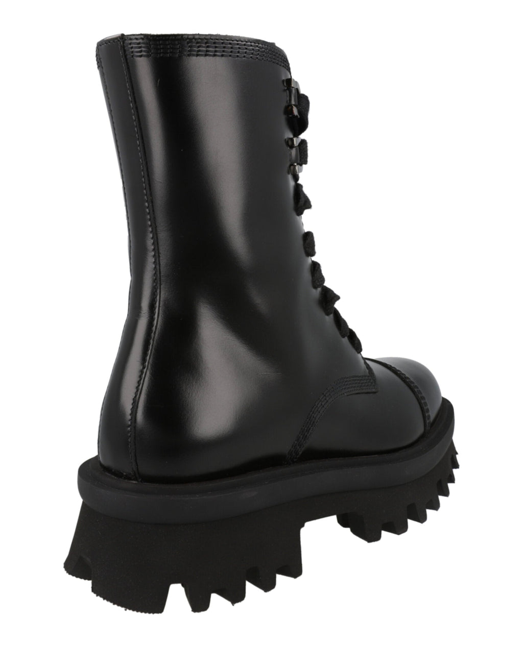 Kira Leather Combat Boots
