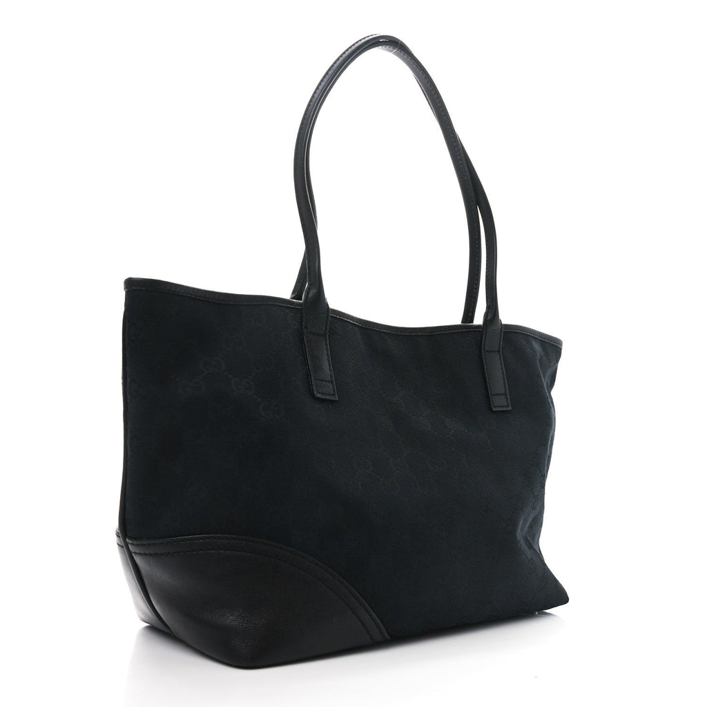 Monogram Medium New Britt Tote Black