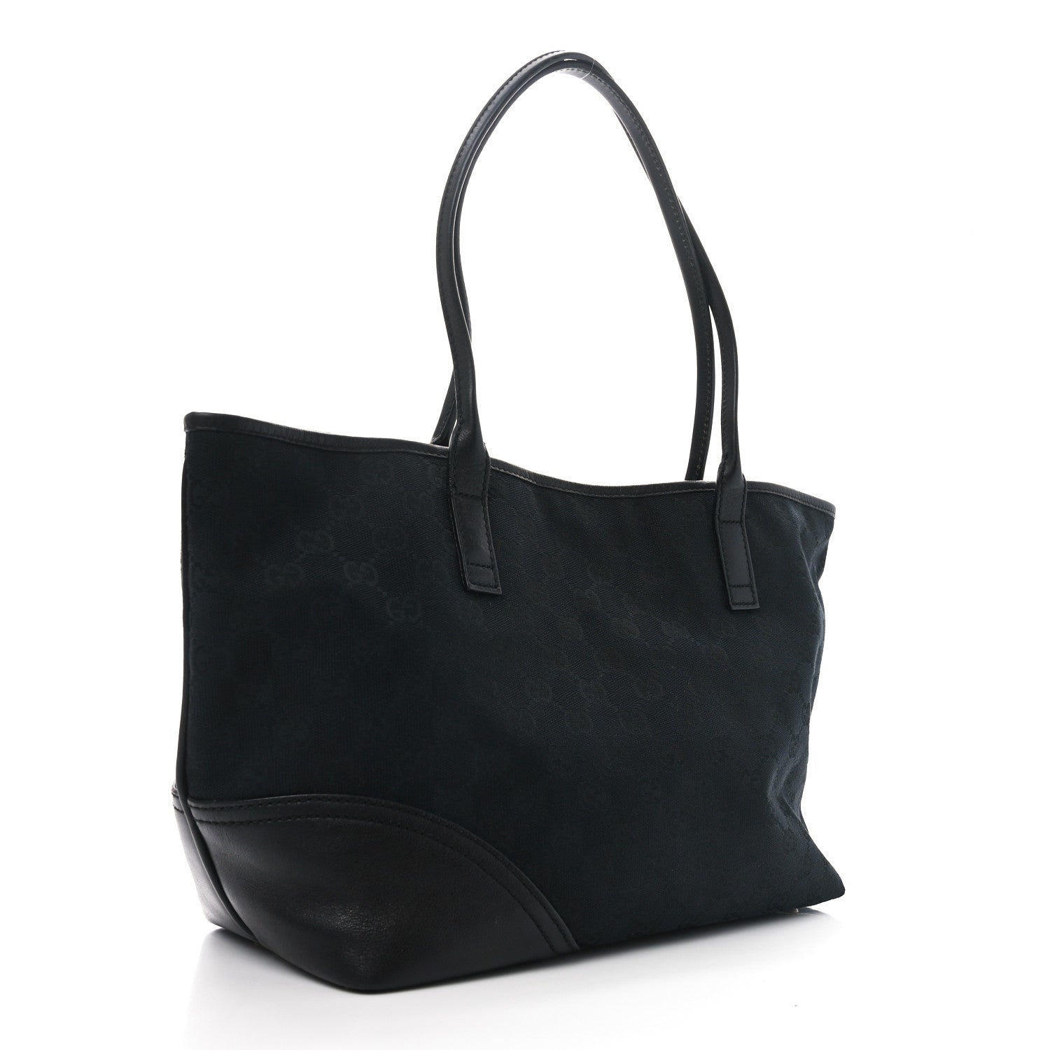 Monogram Medium New Britt Tote Black