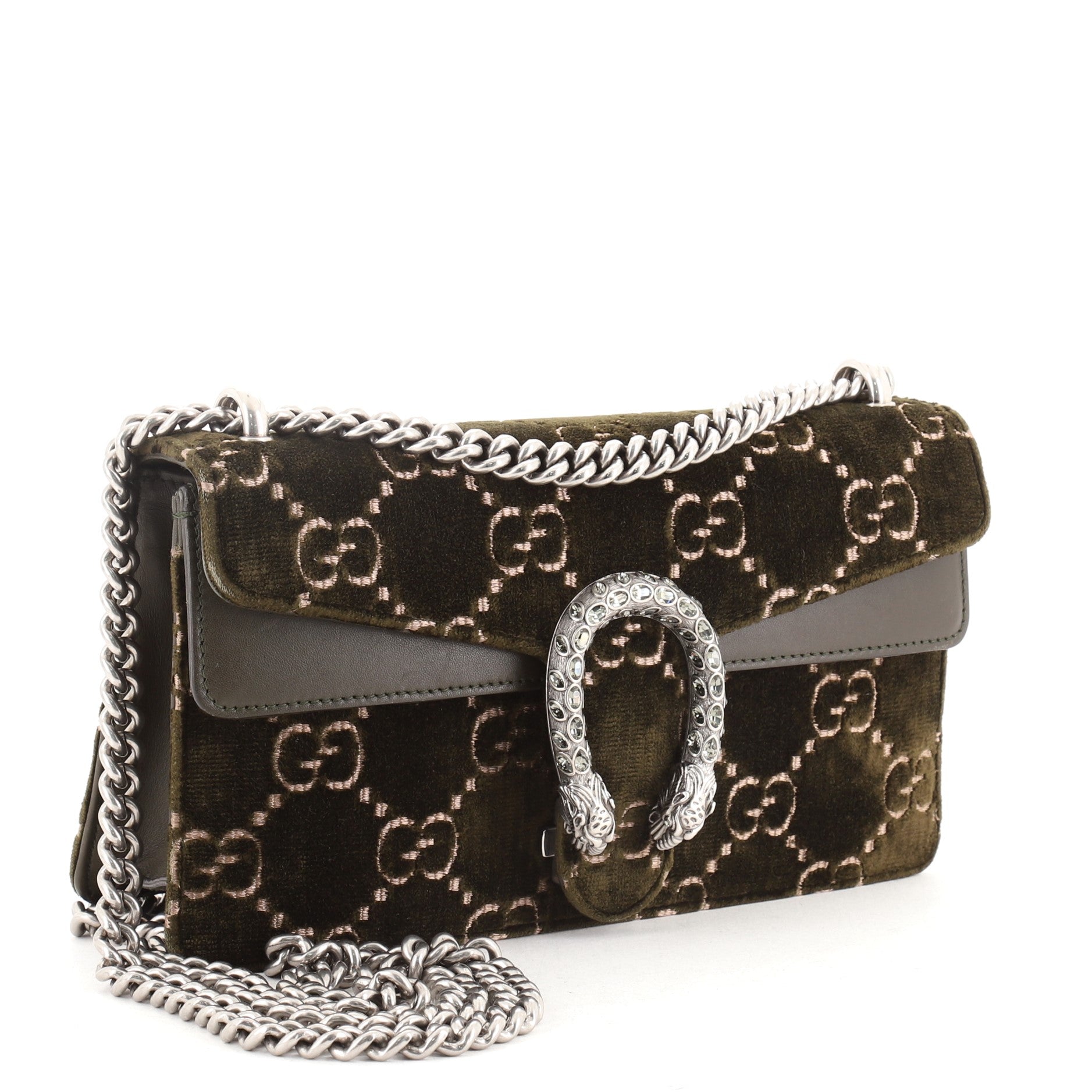 Dionysus Bag GG Velvet Mini