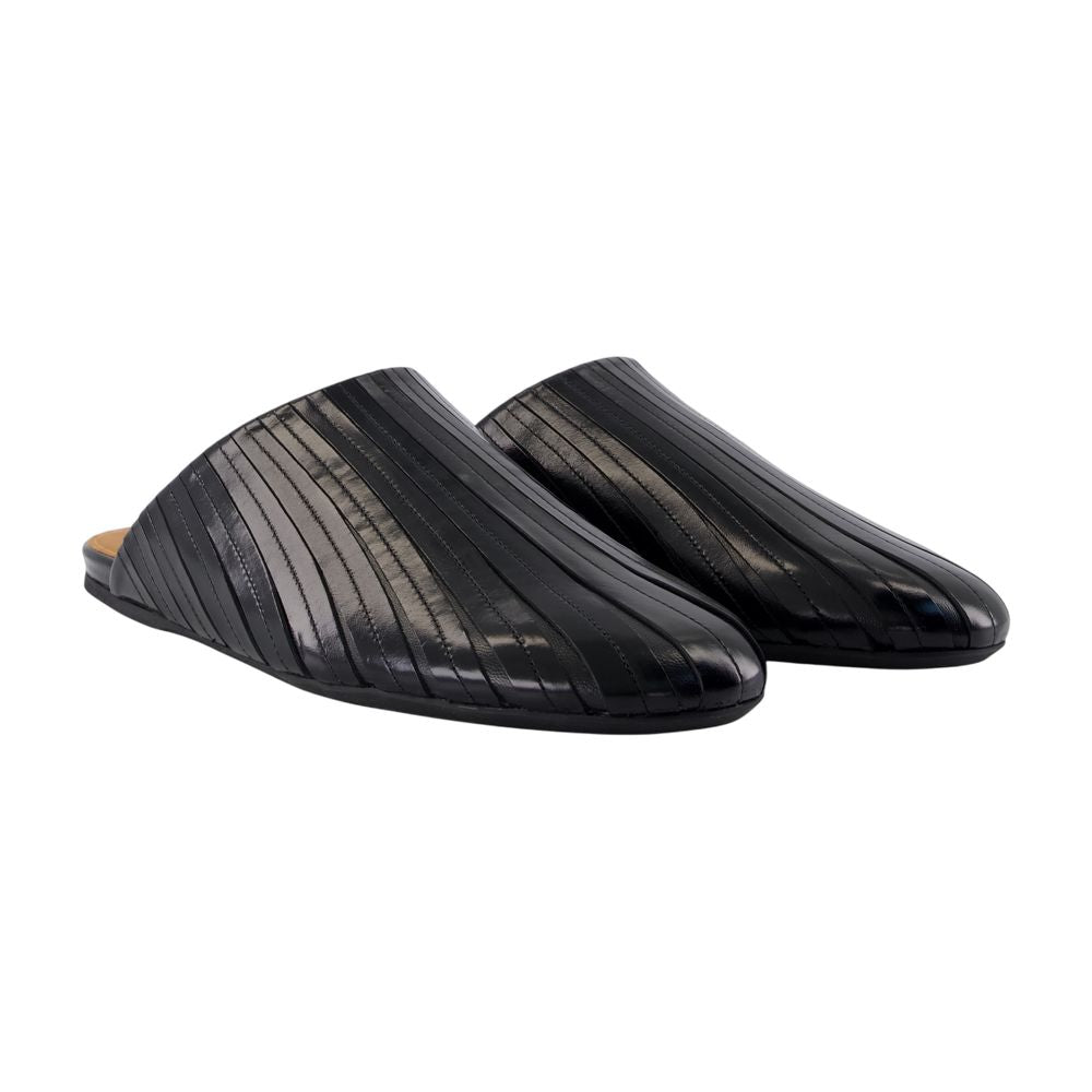 Women's Sabot Sandals - Marni - Leather - Black