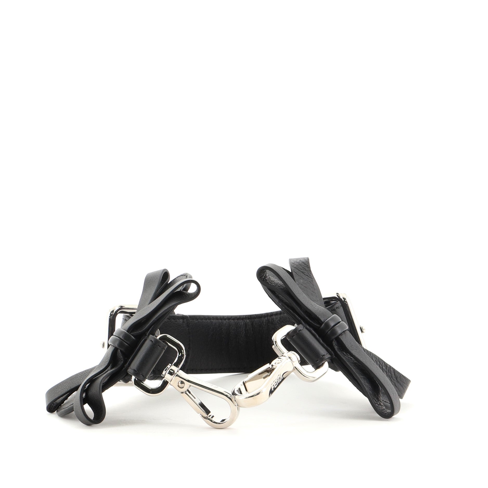 Bow Mini Strap You Short Shoulder Strap Braided Leather