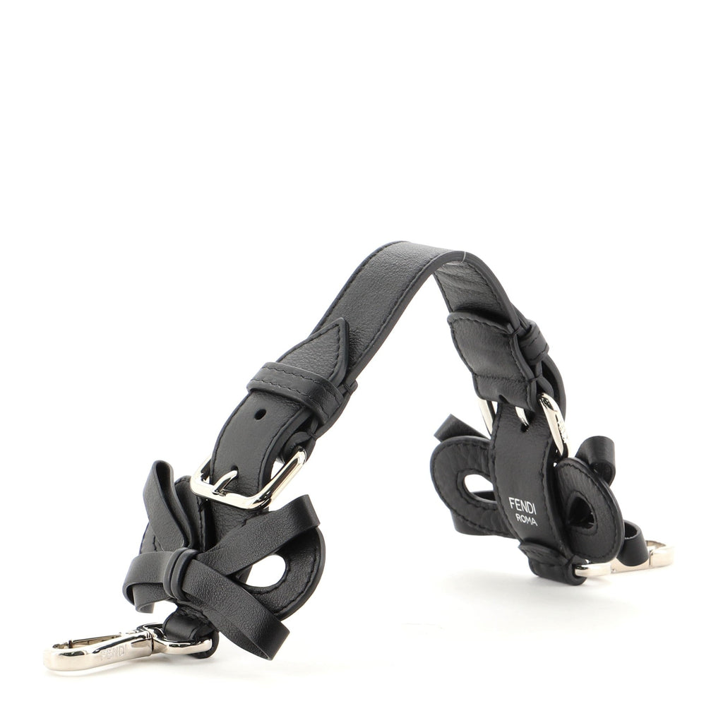 Bow Mini Strap You Short Shoulder Strap Braided Leather