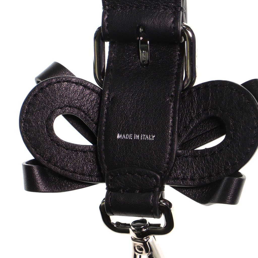 Bow Mini Strap You Short Shoulder Strap Braided Leather