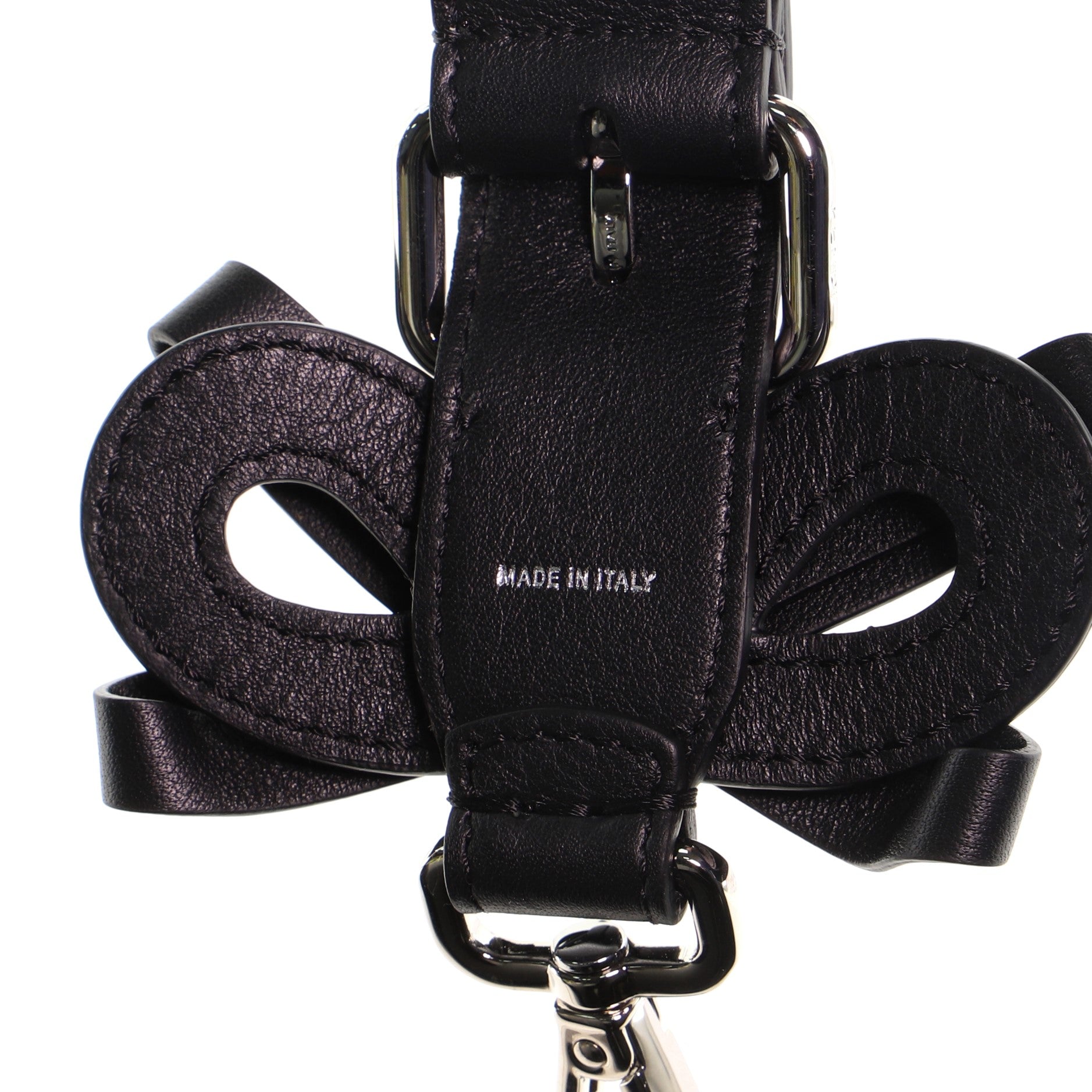 Bow Mini Strap You Short Shoulder Strap Braided Leather