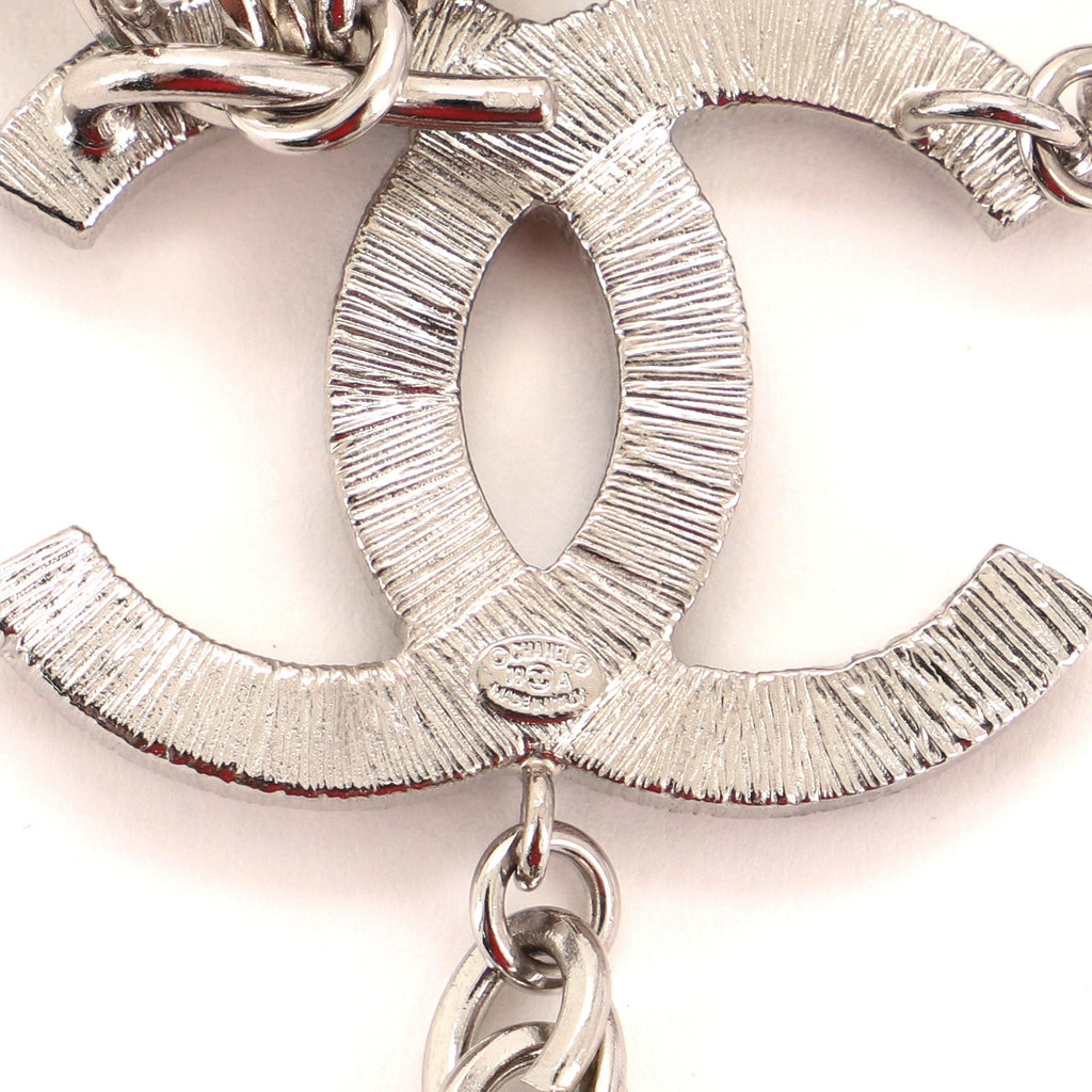 CC Charm Chain Belt Metal with Crystal 105