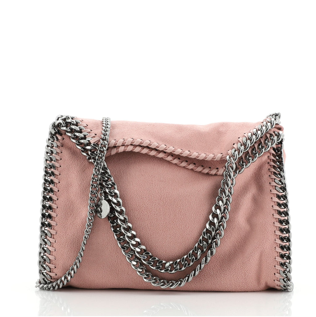 Falabella Fold Over Crossbody Bag Shaggy Deer Mini