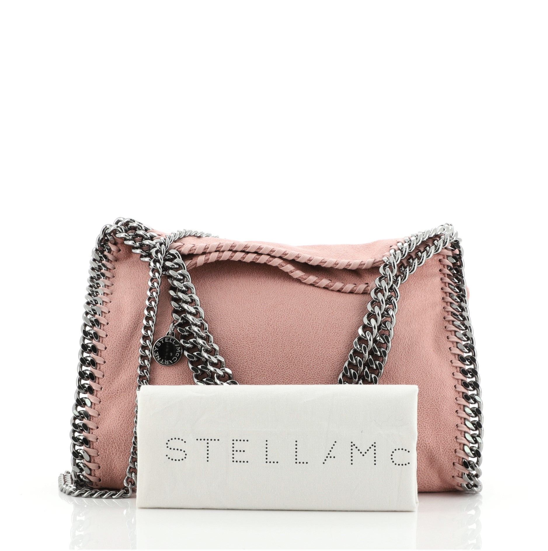 Falabella Fold Over Crossbody Bag Shaggy Deer Mini