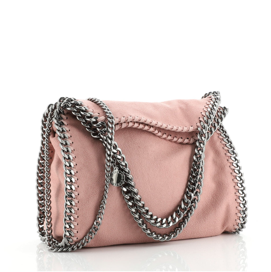 Falabella Fold Over Crossbody Bag Shaggy Deer Mini