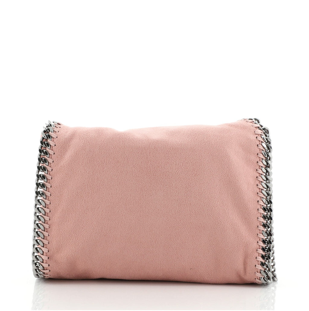 Falabella Fold Over Crossbody Bag Shaggy Deer Mini