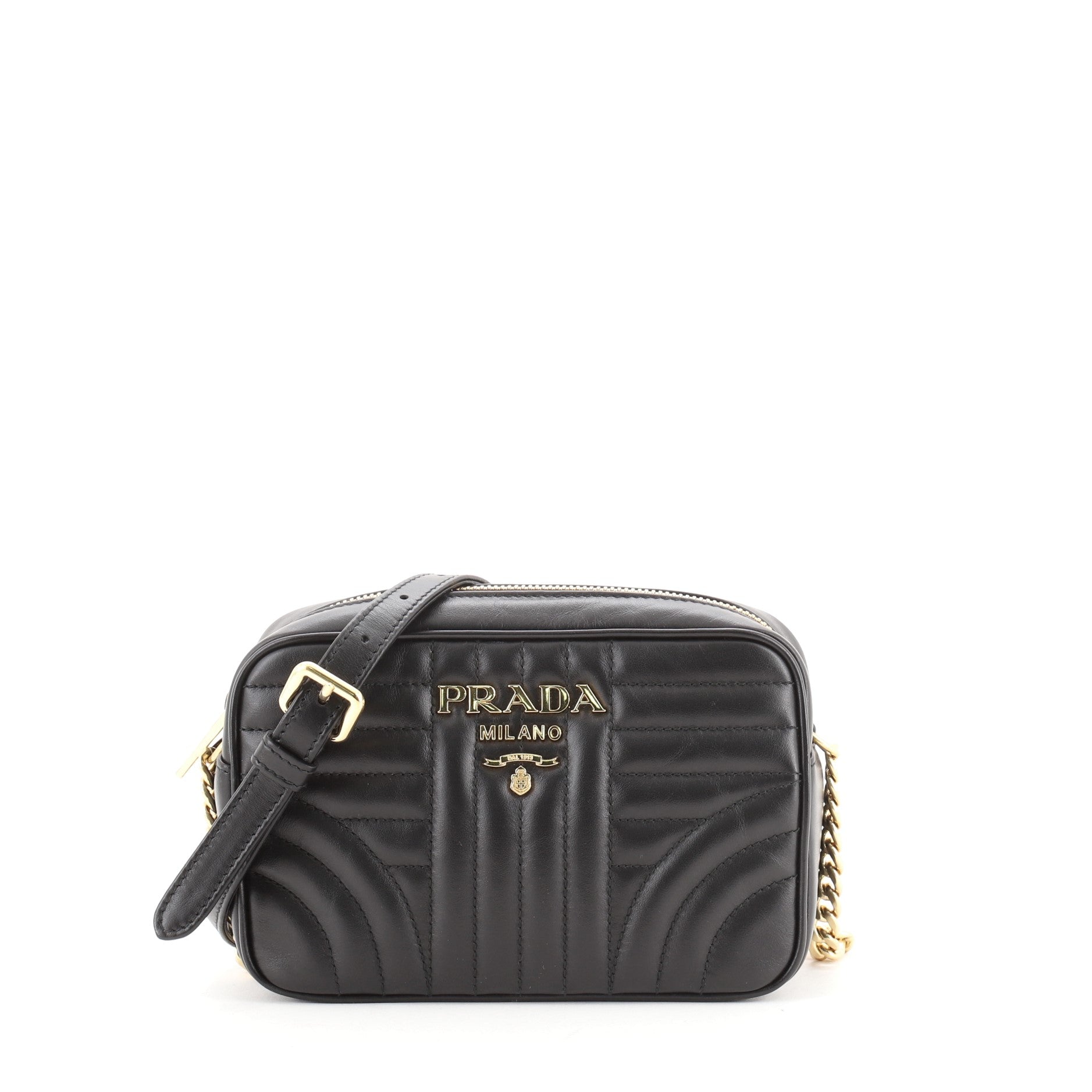 Camera Bag Diagramme Quilted Leather Mini