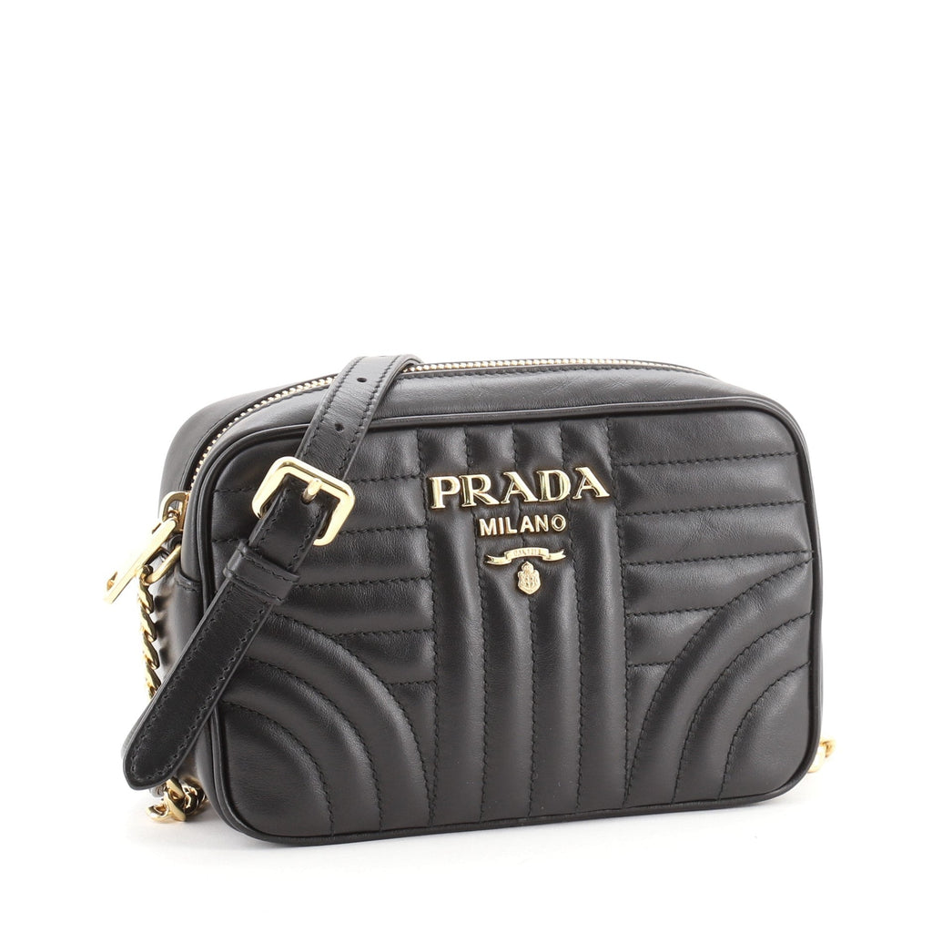 Camera Bag Diagramme Quilted Leather Mini