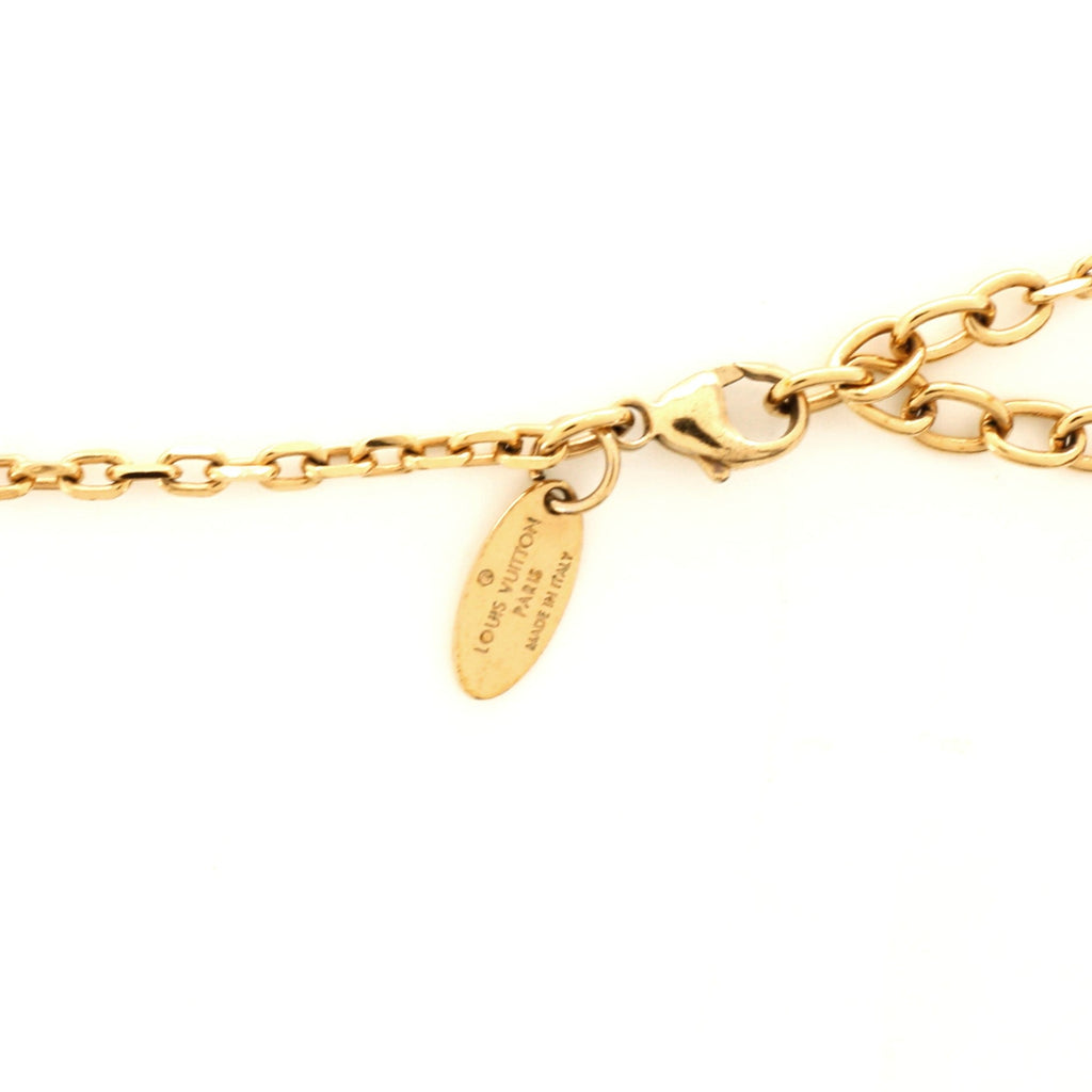 Gamble Short Necklace Metal with Crystal