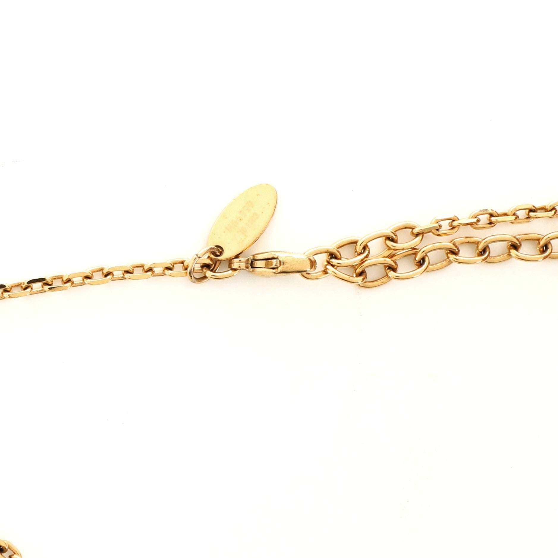 Gamble Short Necklace Metal with Crystal