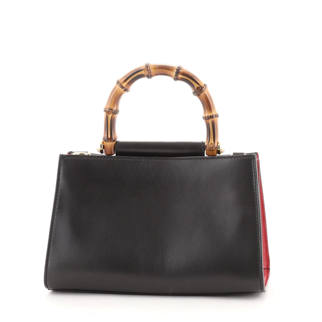 Nymphaea Top Handle Bag Leather Mini