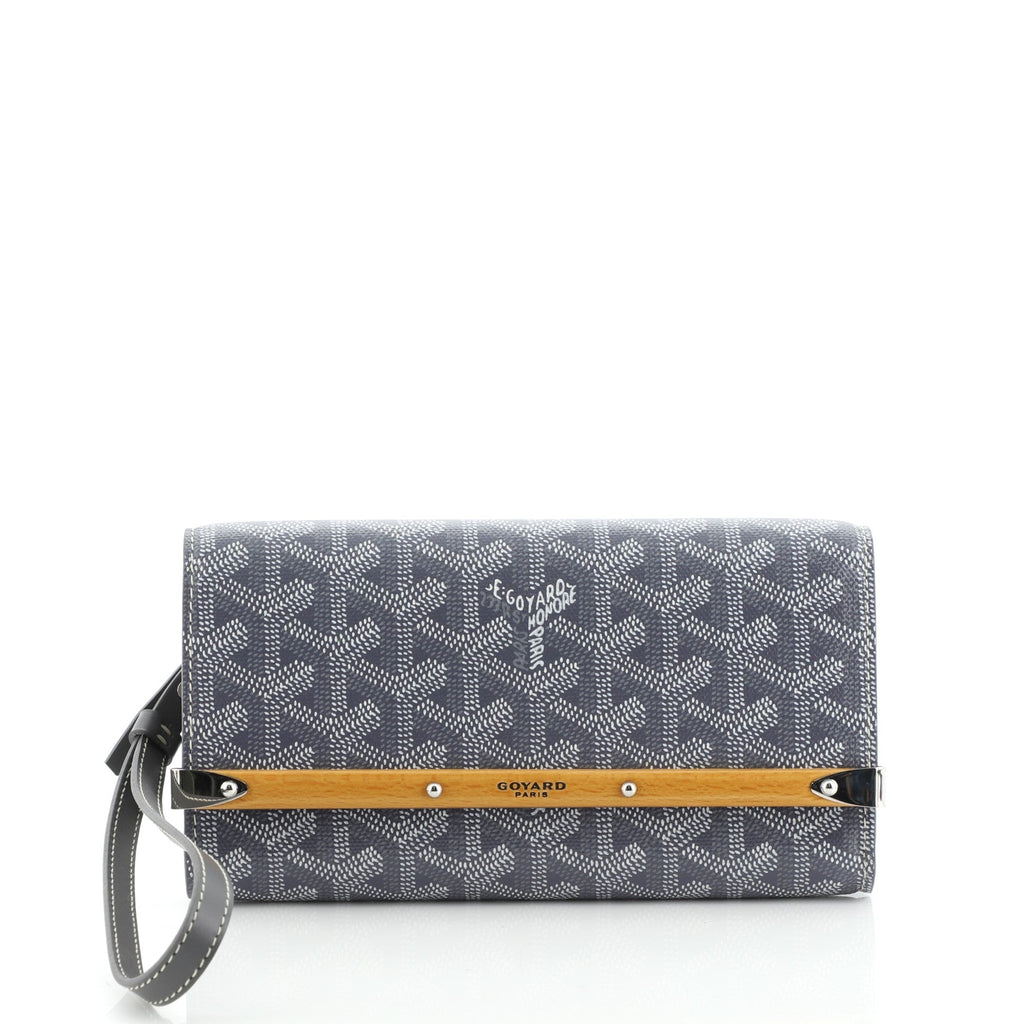 Monte Carlo Clutch Coated Canvas Mini