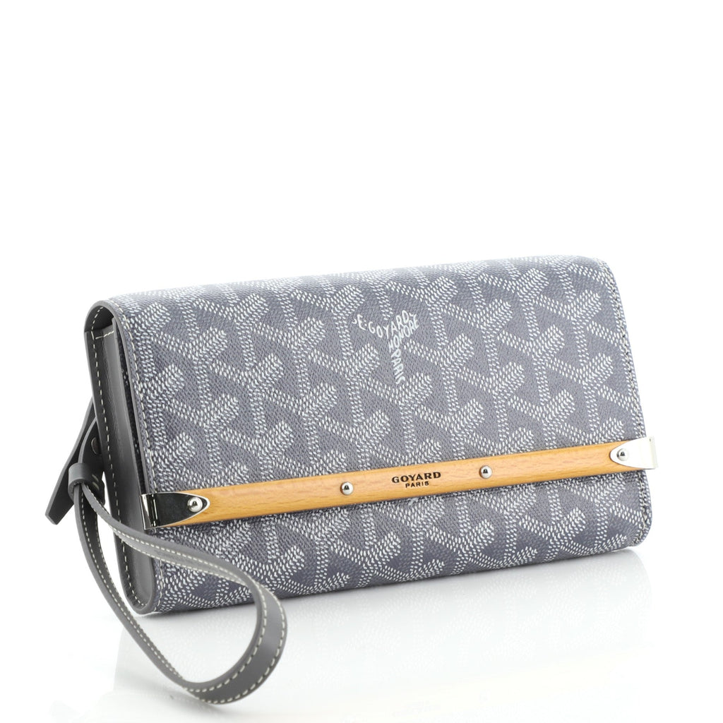 Monte Carlo Clutch Coated Canvas Mini