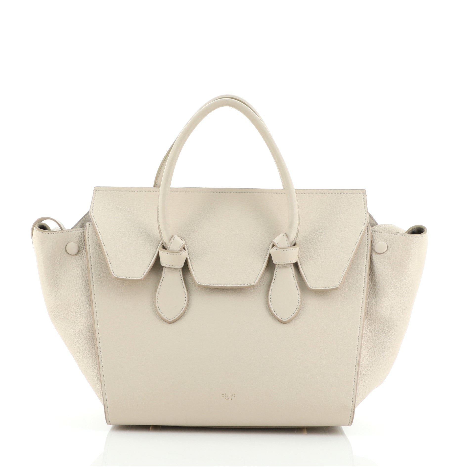 Tie Knot Tote Grainy Leather Mini