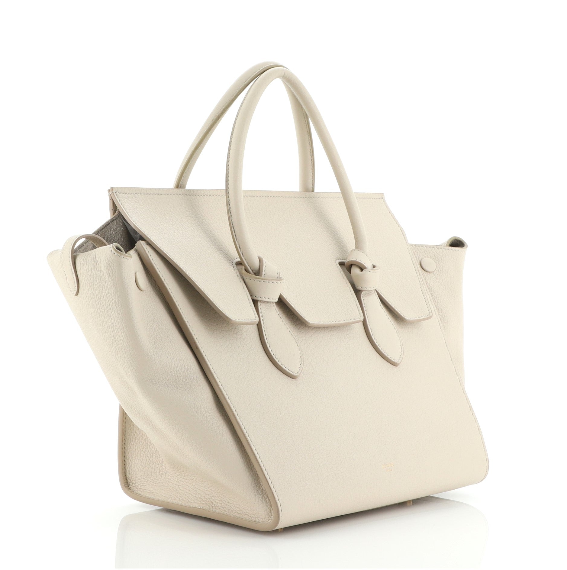 Tie Knot Tote Grainy Leather Mini