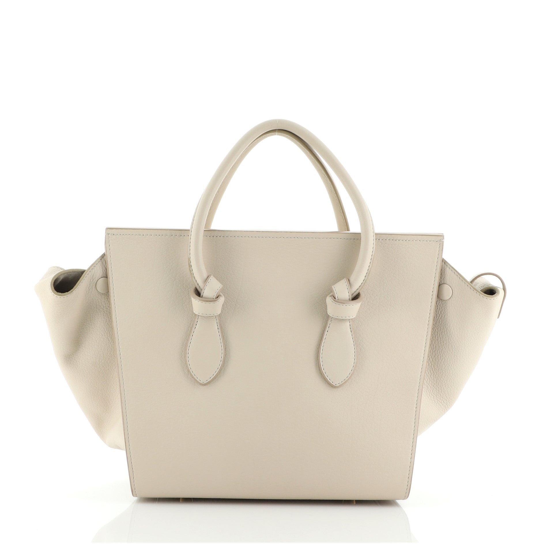 Tie Knot Tote Grainy Leather Mini