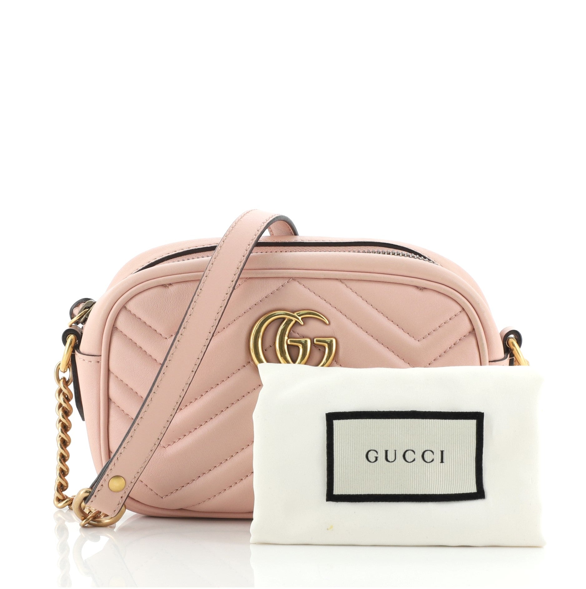 GG Marmont Shoulder Bag Matelasse Leather Mini