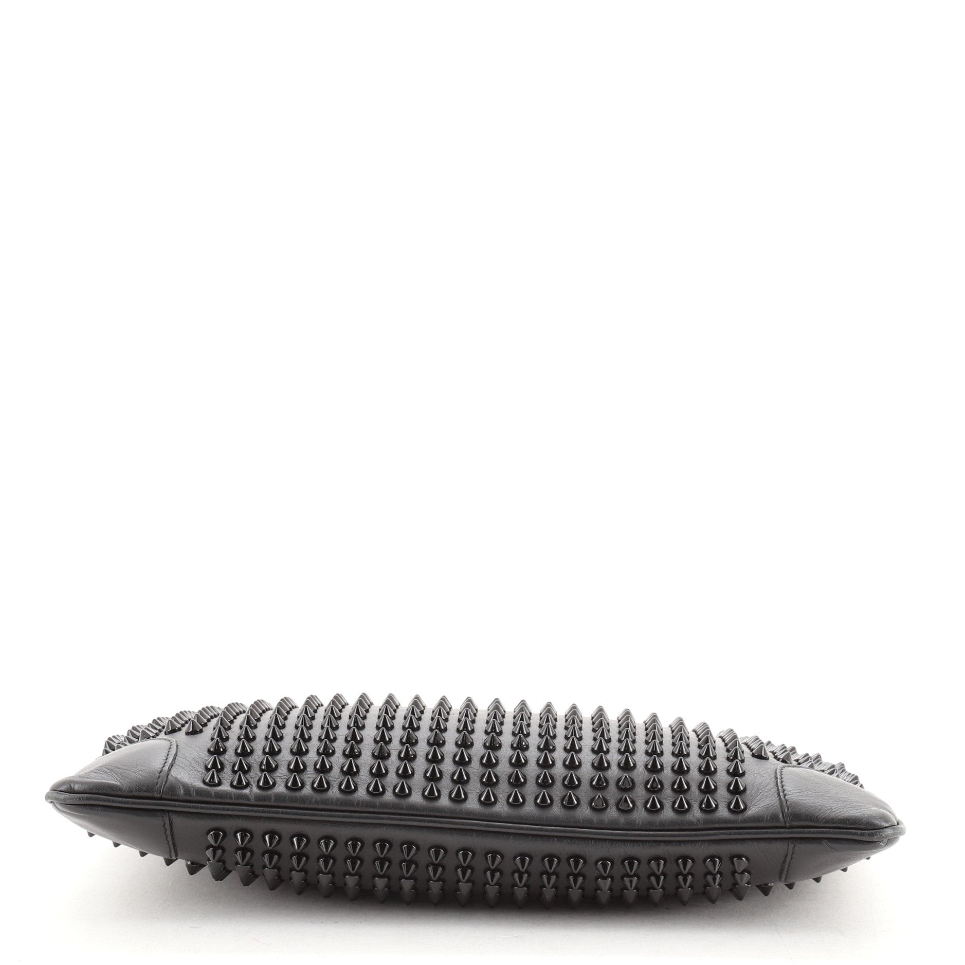 Loubiposh Clutch Spiked Leather