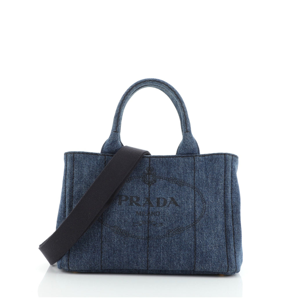 Canapa Convertible Tote Denim Mini