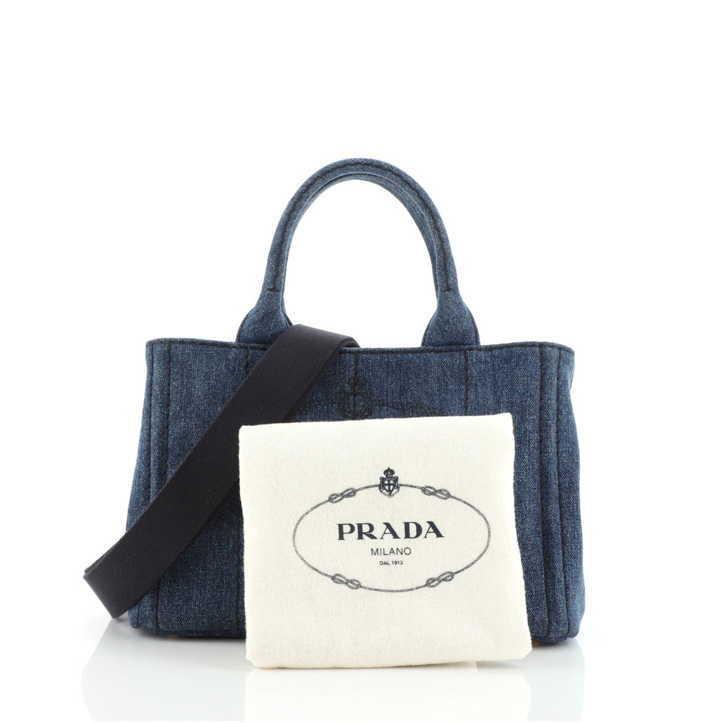 Canapa Convertible Tote Denim Mini