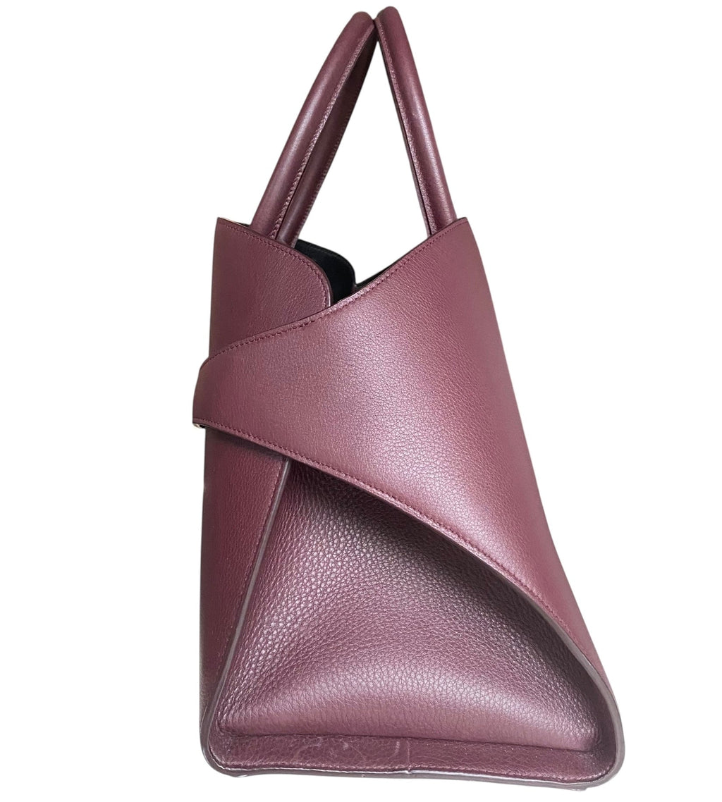 Ferragamo Dark Baloro Large Hug Bag
