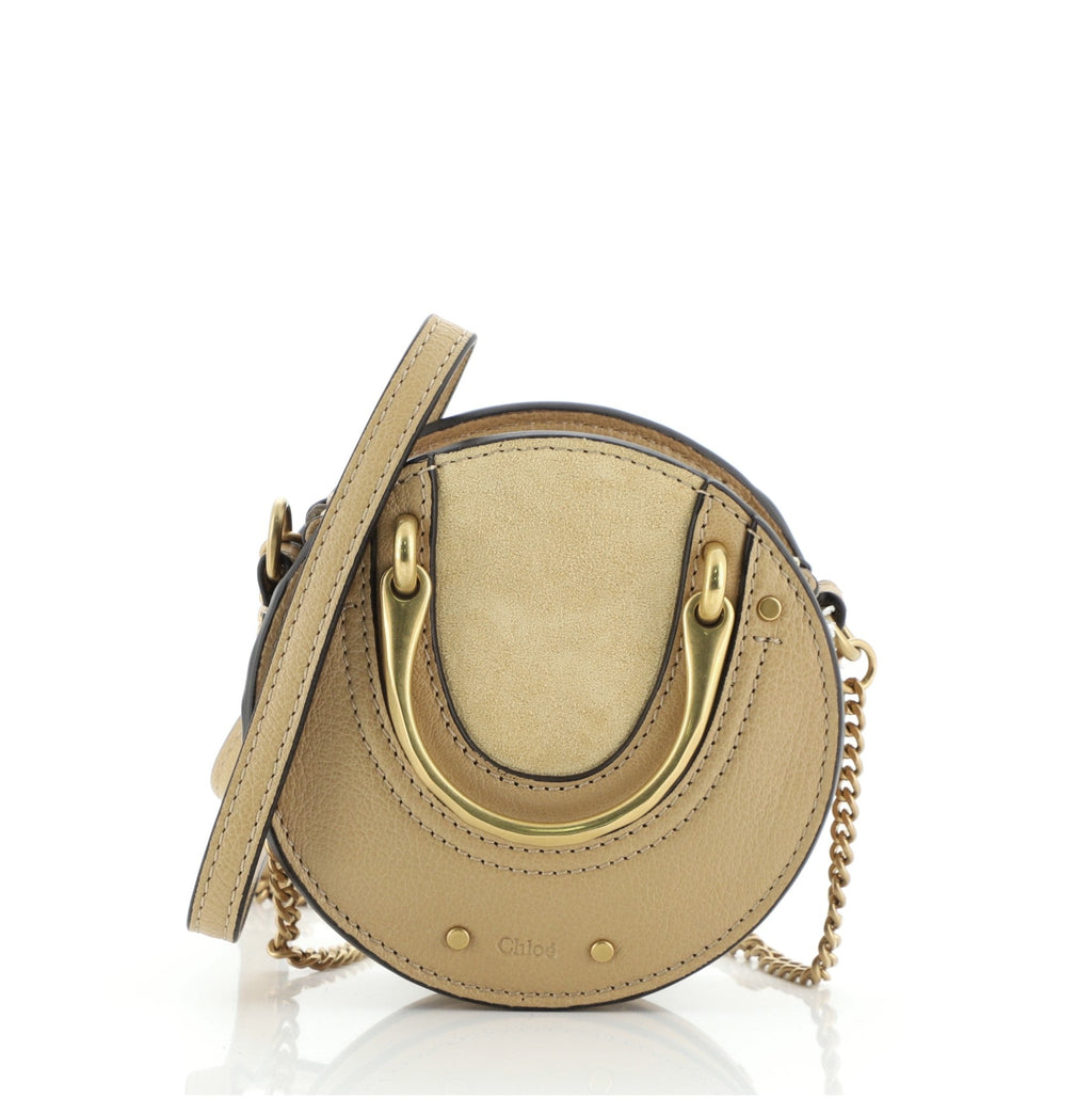 Pixie Crossbody Bag Leather with Suede Mini