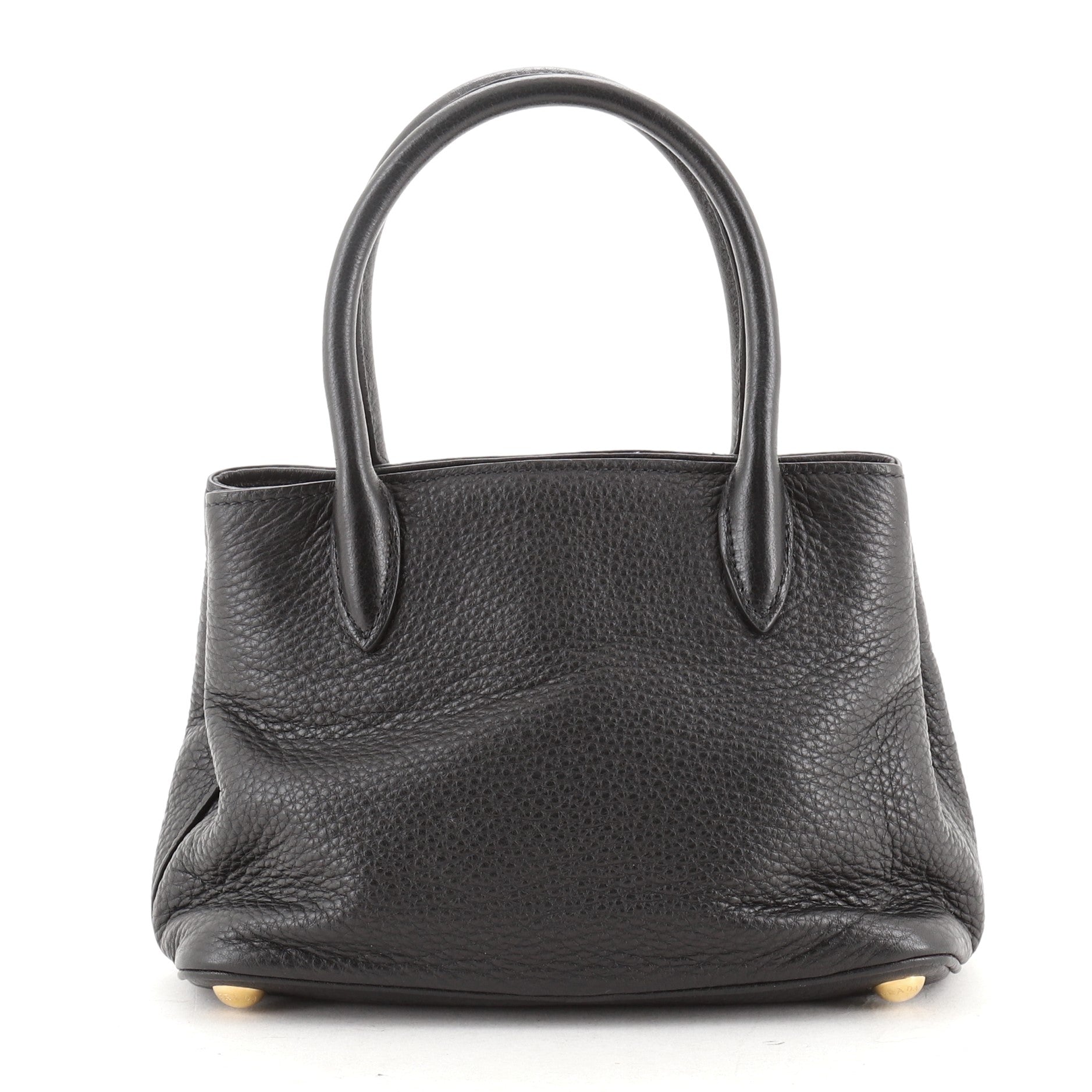 Dual Strap Convertible Open Tote Vitello Daino Mini