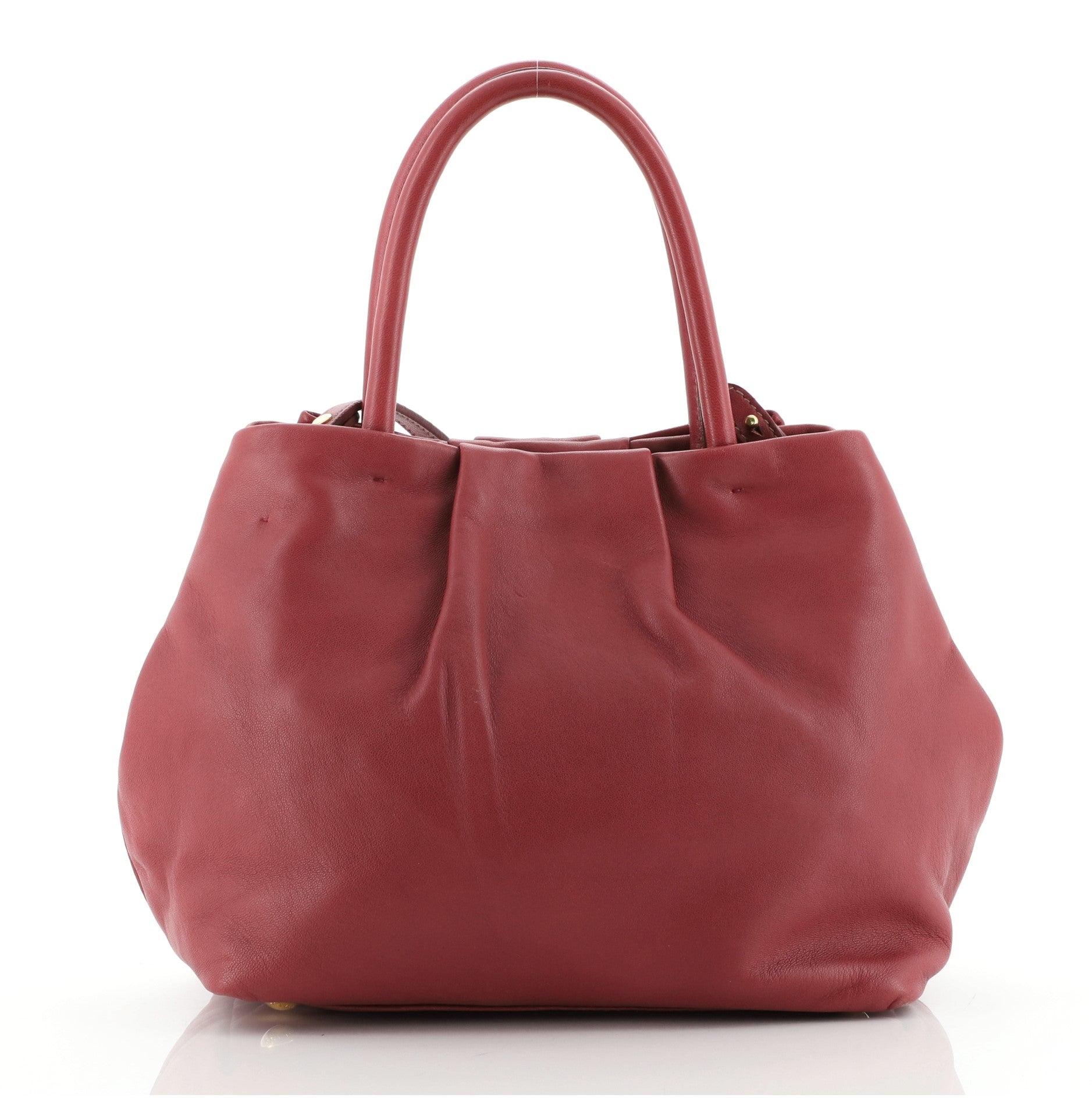 Bow Tote Nappa Leather Mini