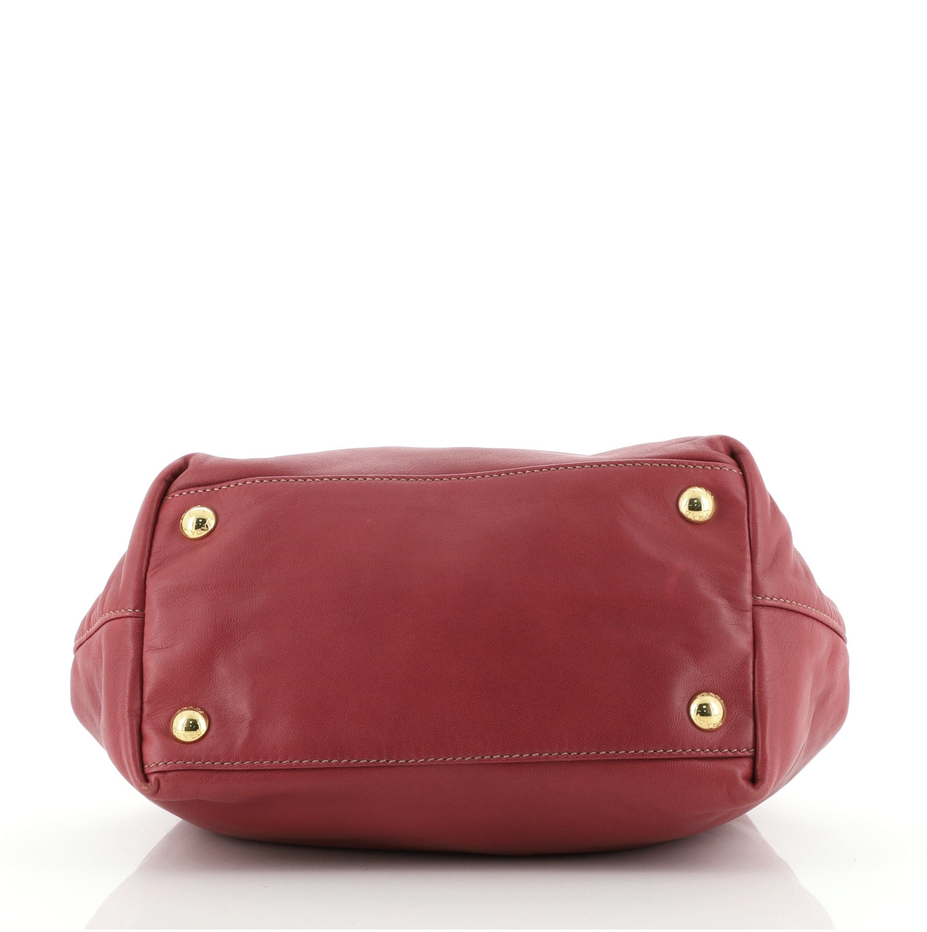 Bow Tote Nappa Leather Mini