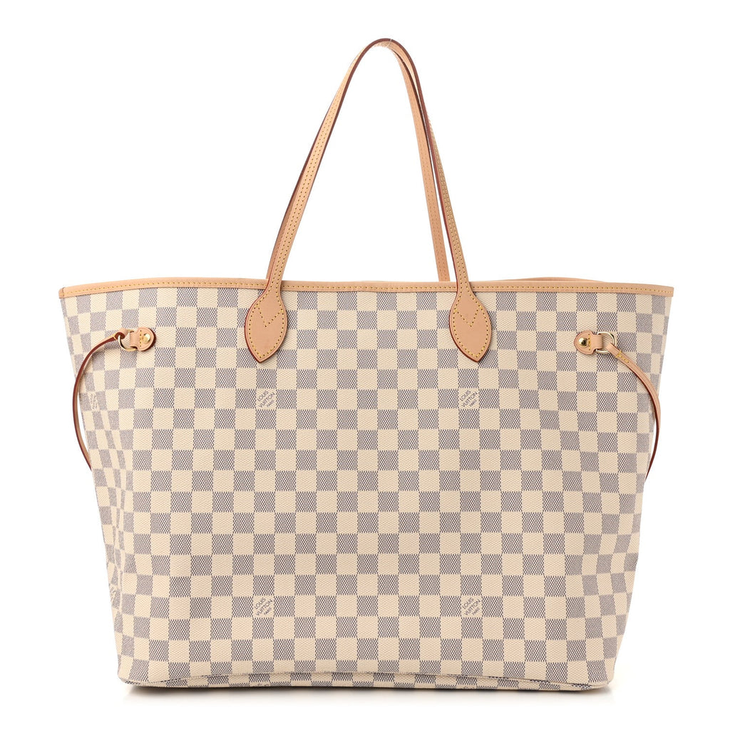 Damier Azur Neo Neverfull GM Rose Ballerine