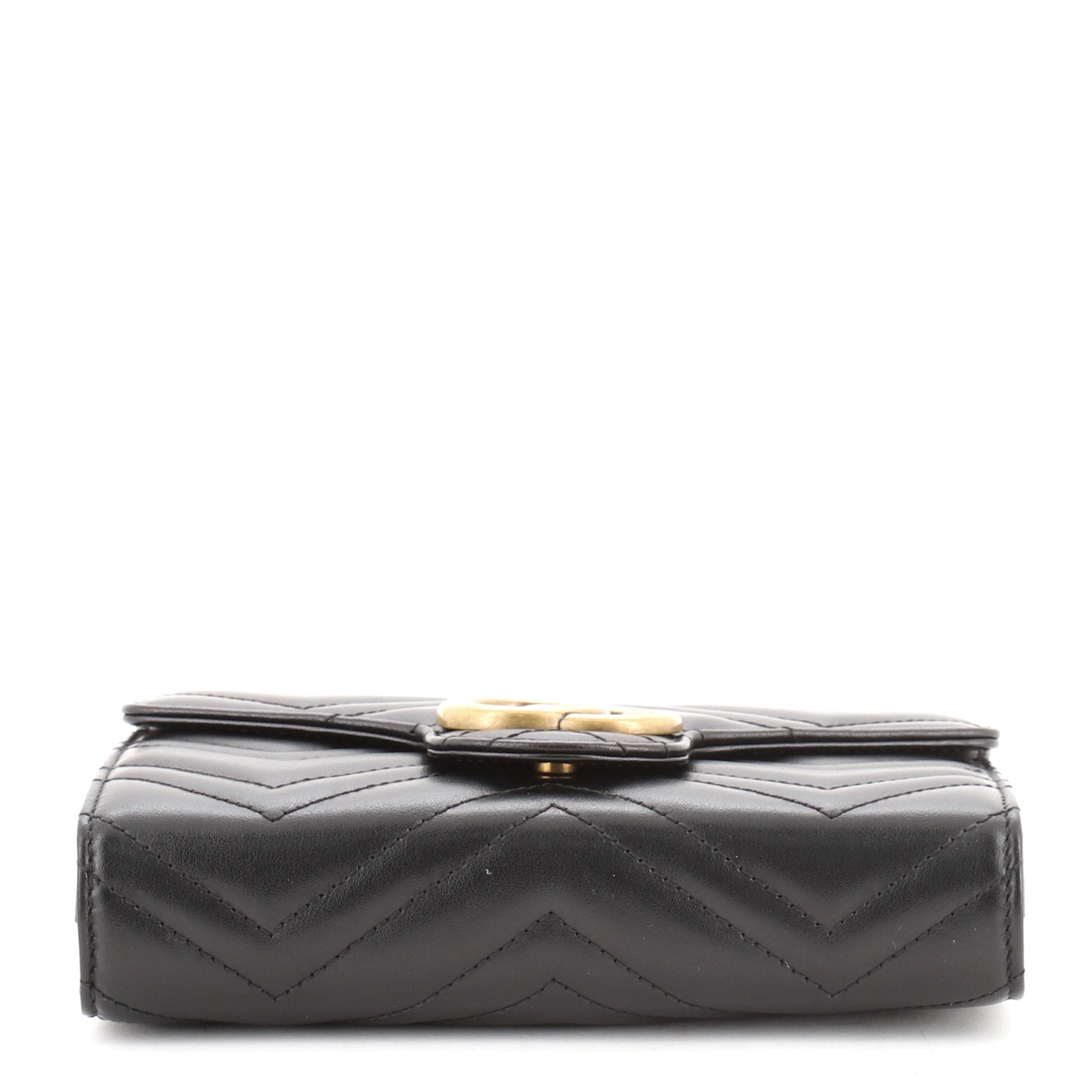 GG Marmont Chain Wallet Matelasse Leather Mini